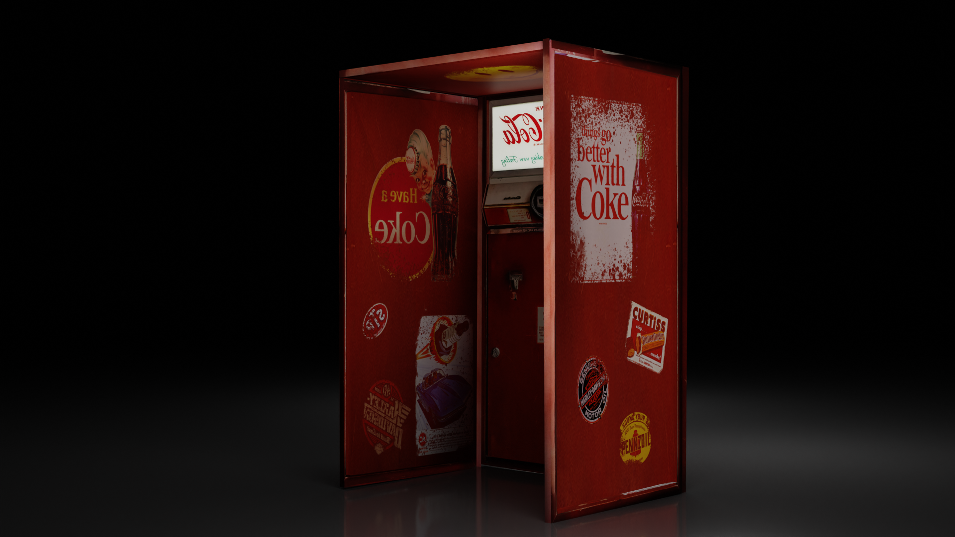 Vintage Coke Vending Machine preview image 6